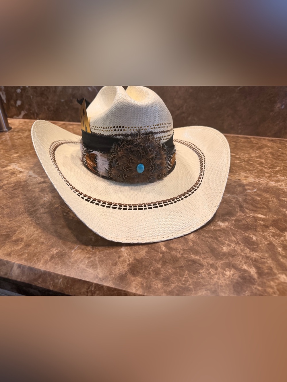 Copper Brim Custom Hat